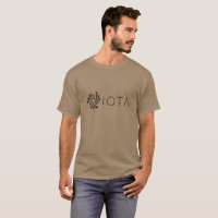 Crypto T-shirt de pièce de monnaie d'iota