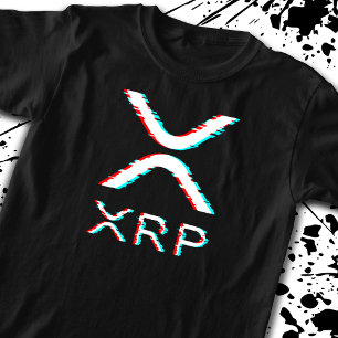 Crypto Währung XRP Glitch Kryptowährung Meme T-Shirt