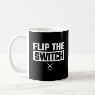 Crypto Währung XRP Kryptowährung Drehe den Switch Kaffeetasse