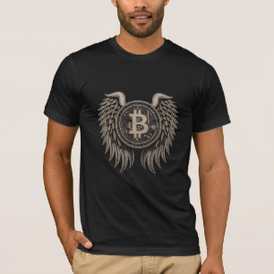 Crypto Wings T-Shirt Marché Bitcoin