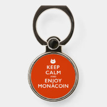 Cryptocurrency KEEP CALM AND ENJOY MONACOIN