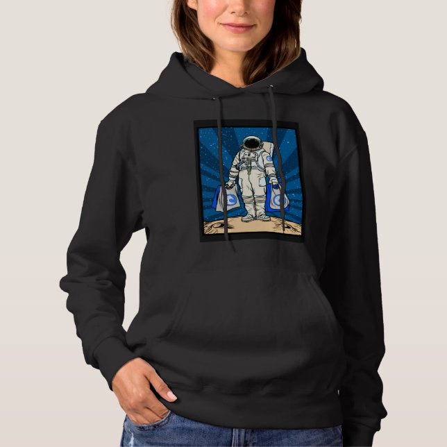 Cryptocurrency Talk  To The Moon Bittorrent BTT Sp Hoodie (Vorderseite)