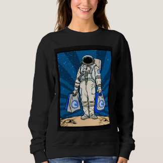 Cryptocurrency Talk  To The Moon Bittorrent BTT Sp Sweatshirt