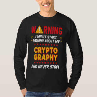 Cryptography Cipher Hacker Joke Graphic T-Shirt