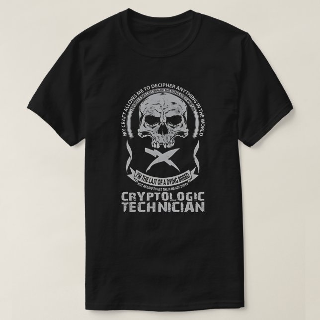 Cryptologiker T-Shirt (Design vorne)