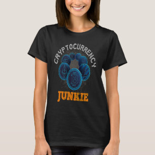 Cryptowährung Junkie Bitcoin Trader Crypto Traditi T-Shirt