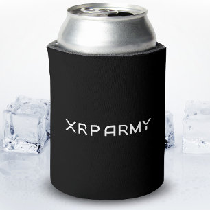 Cryptowährung Meme XRP Army Quote Hodl Crypto Dosenkühler