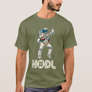 Cryptowährung Talk RSR Fun HODL RSR Disco Moon T-Shirt