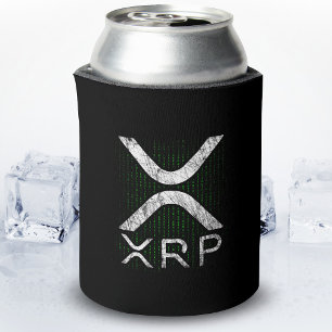 Cryptowährungs-Binärkode XRP Hodlers Crypto Meme Dosenkühler
