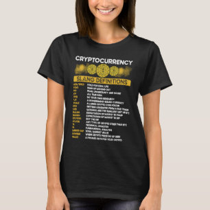 Cryptowährungs-Blockchain Trading Finance Crypto i T-Shirt