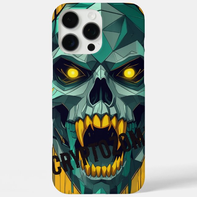 CRYPTOZOMB iPhone 16 PRO MAX HÜLLE (Rückseite)