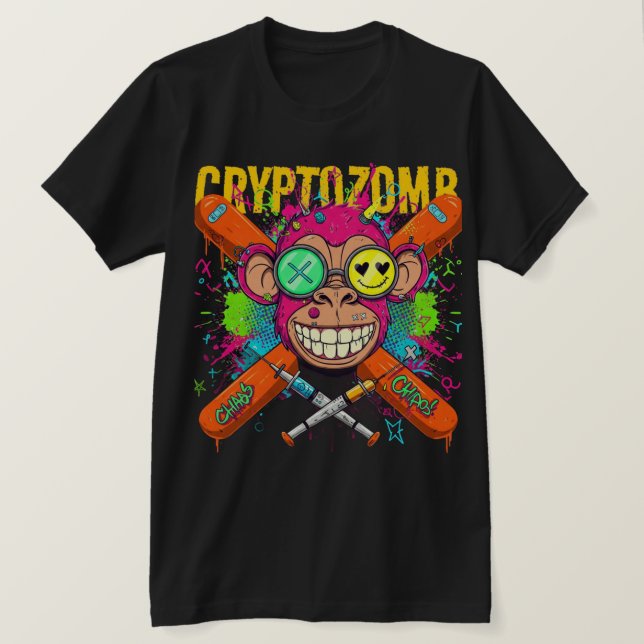 CRYPTOZOMB T-Shirt (Design vorne)