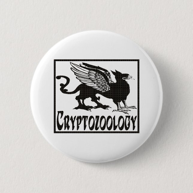 Cryptozoology Button (Vorderseite)