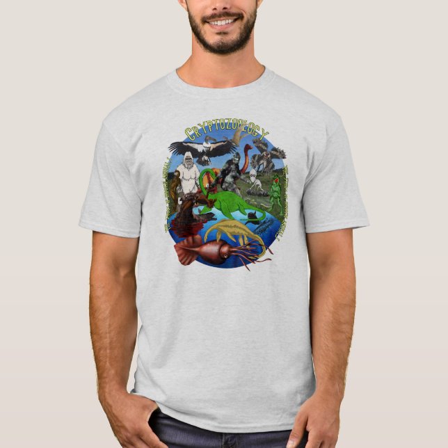 Cryptozoology-Shirt T-Shirt (Vorderseite)