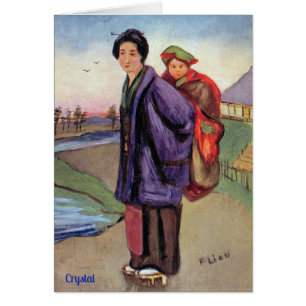 CRYSTAL ~ 1910 JAPAN ~ Sonnenaufgang in Japan ~