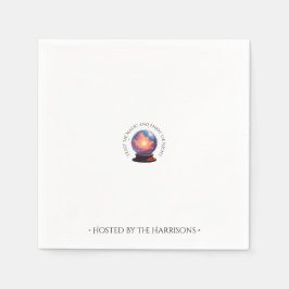 Crystal Ball Halloween-Party Napkins Serviette