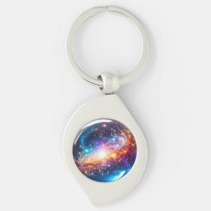 Crystal Ball - Ich sehe ein kosmisches Ereignis in Schlüsselanhänger