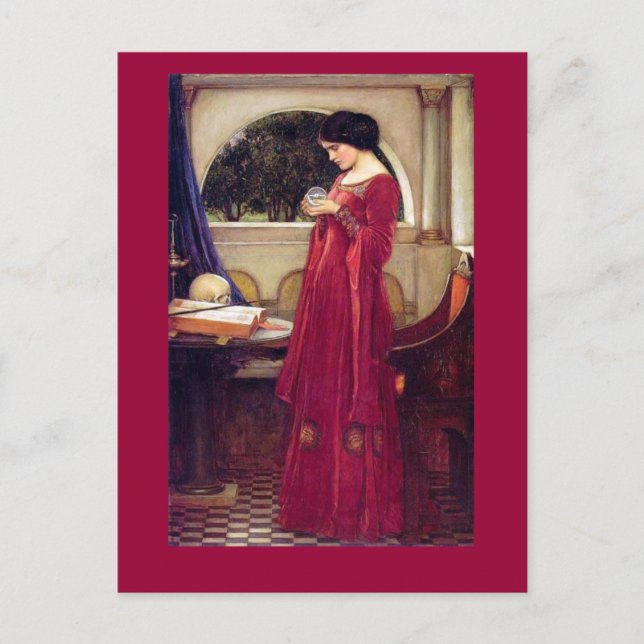 Crystal Ball Postcard Postkarte (Vorderseite)