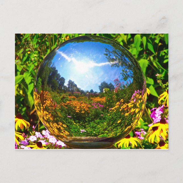 Crystal Ball Postkarte (Vorderseite)