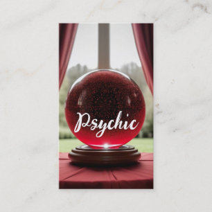 Crystal Ball Psychic Visitenkarte