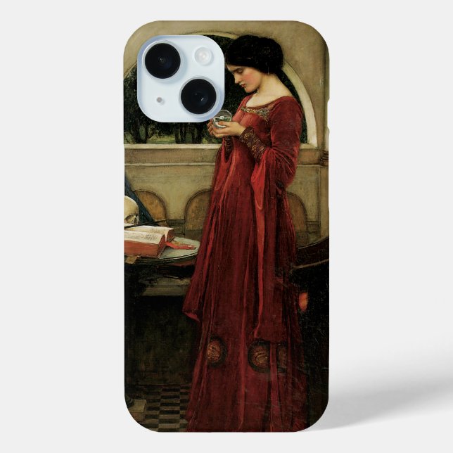Crystal Ball von John William Waterhouse Case-Mate iPhone Hülle (Rückseite)