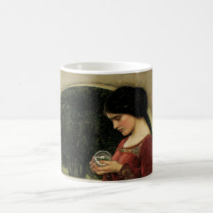 Crystal Ball von John William Waterhouse Kaffeetasse