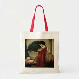 Crystal Ball von John William Waterhouse Tragetasche