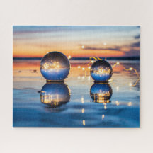 Crystal Balls Beach Sunset