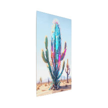 Crystal Cactus dans le désert.