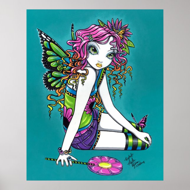 Crystal Candy Rainbow Poster (Devant)