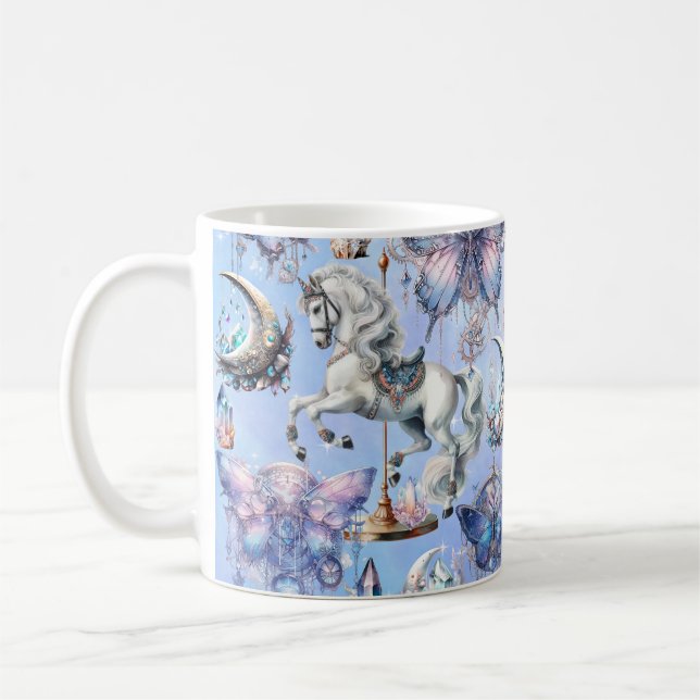 Crystal Carousels Kaffeetasse (Links)