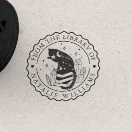 Crystal Cat Star Pencil Moon aus der Bibliothek Gummistempel