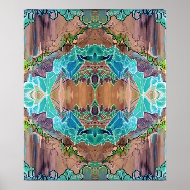 Crystal Cave Print - Semi-Gloss Poster Paper (Vorne)