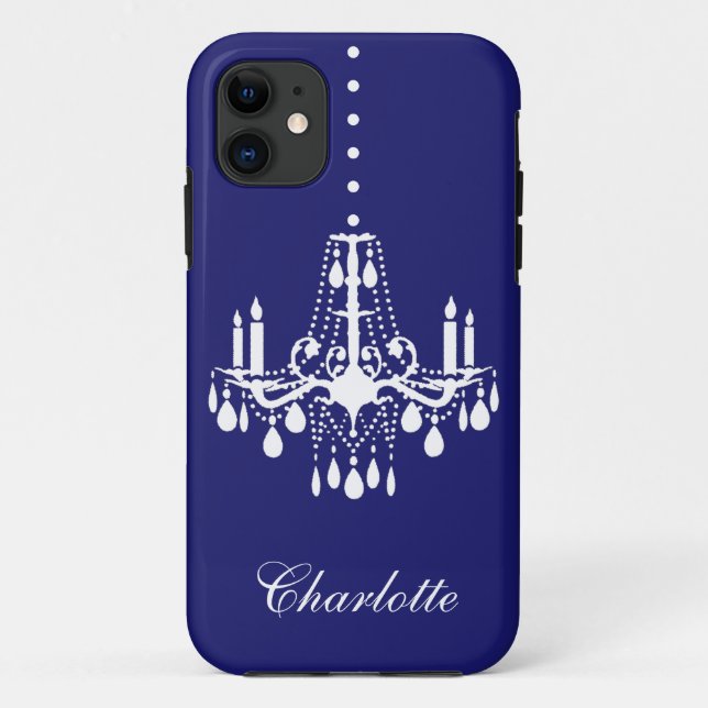 Crystal Chandelier iPhone 5 Case-Mate-Indigo Case-Mate iPhone Hülle (Rückseite)