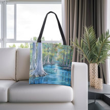 Crystal Clear Blue Water River,