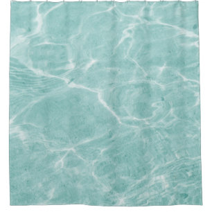 Crystal Clear Soft Turquoise Ocean Dream #2 #wall Duschvorhang