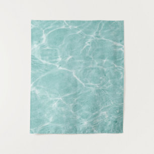 Crystal Clear Soft Turquoise Ocean Dream #2 #wall Wandteppich