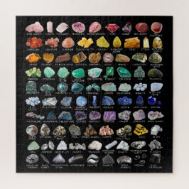 Crystal Collection Rainbow Rocks Geology Square