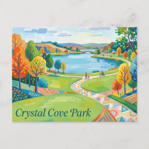 Crystal Cove Park USA Postkarte