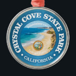 Crystal Cove SP Ornament Aus Metall<br><div class="desc">Crystal Cove State Park, California.</div>