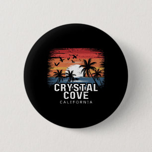 Crystal Cove State Park Kalifornien Surfen Surfer Button