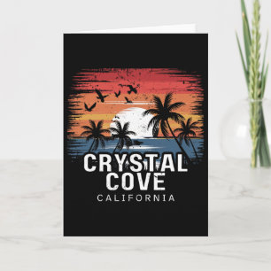 Crystal Cove State Park Kalifornien Surfen Surfer Karte