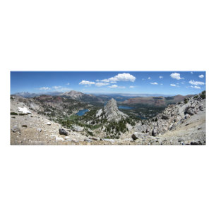Crystal Crag Mammoth Seen Becken Mammoth Wappen Fotodruck