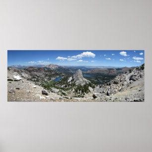 Crystal Crag Mammoth Seen Becken Mammoth Wappen Poster