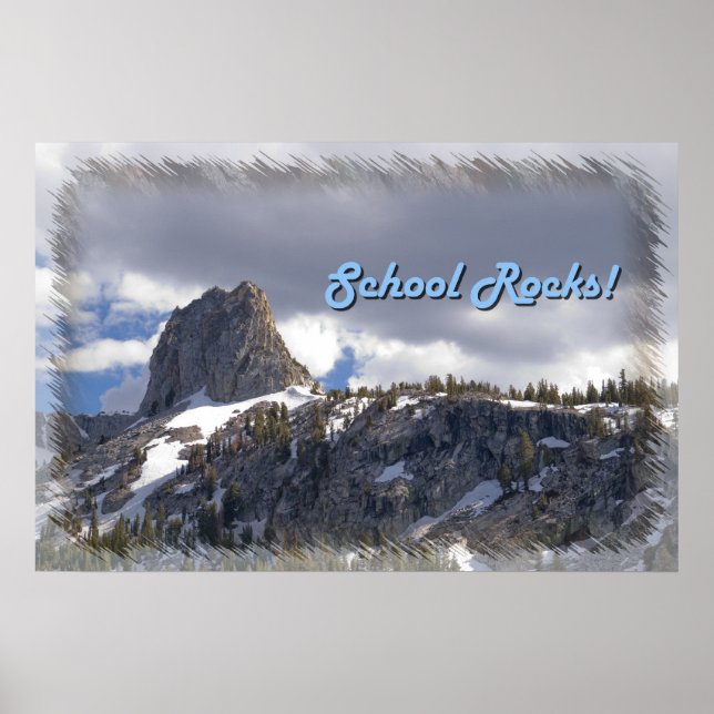 Crystal Crag School Rocks! Poster (Vorne)