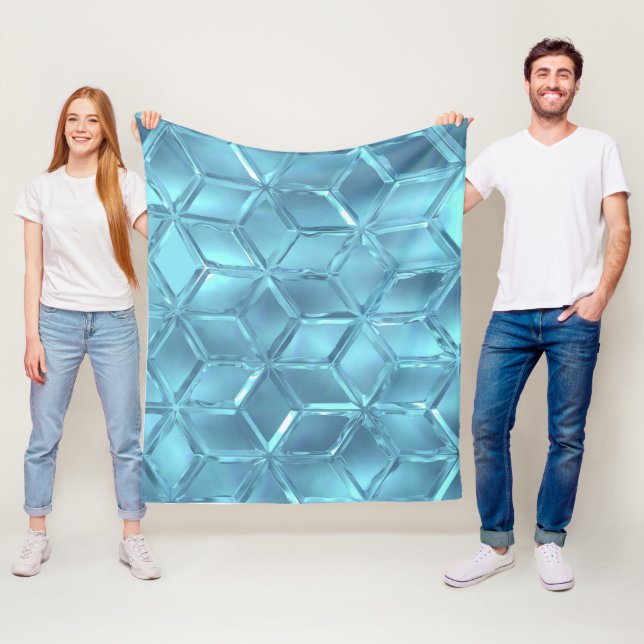 Crystal Diamonds Fleecedecke (Beispiel)