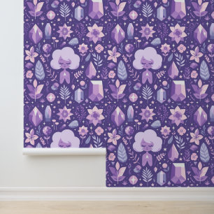 Crystal Dreams Pattern Tapete