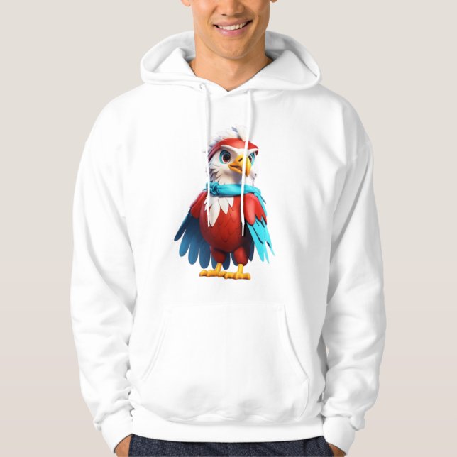 Crystal Eagle Emblem Hoodie (Vorderseite)