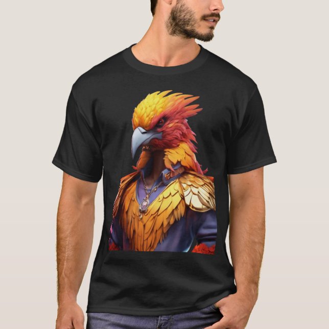 Crystal Eagle Icon T-Shirt (Vorderseite)
