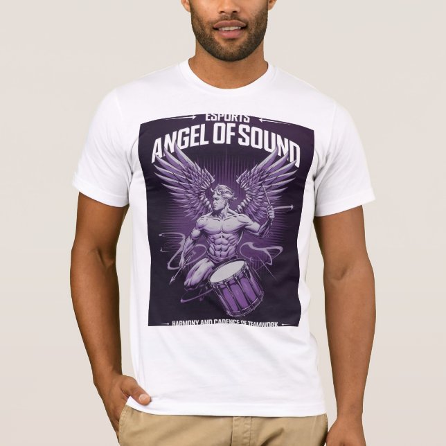 Crystal Eagle Icon T-Shirt Design (Devant)